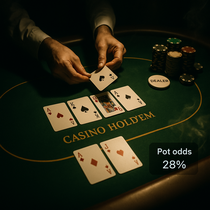 Caspero Casino - Live Poker - Evolution Gaming