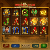 Caspero Casino - Book of Dead Slot Game - Play'n GO